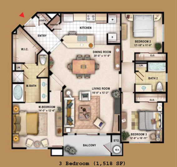 Floor Plans Beta Manhattan Las Vegas Condos